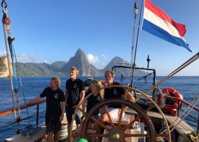 De crew van de Twister