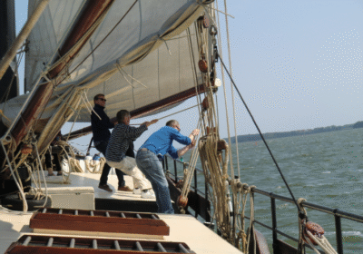 Actief meezeilen met de Pegasus