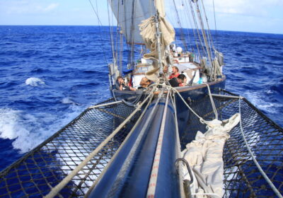 Atlantische oversteek met een tall ship