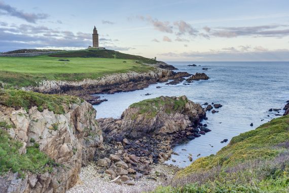 La Coruna Spanien