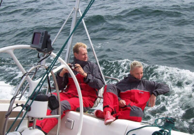 Genieten van het zeilen op de Oostzee