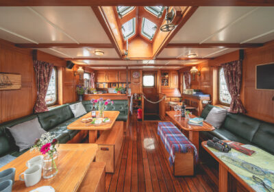 Salon van de Blue Clipper