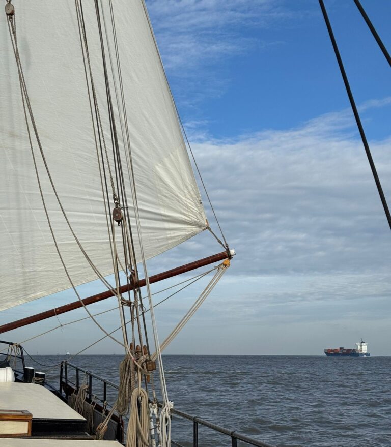 Zeilen met de Pegasus van Norddeich naar Kiel