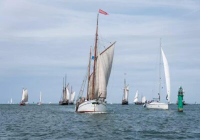 Zeilen op de Hanse Sail in Rostock