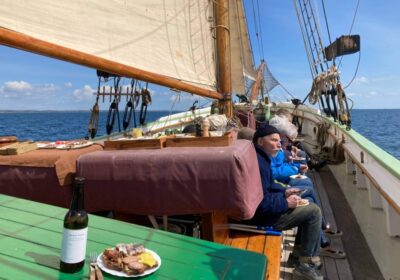 Actieve zeillvakantie op schoener Aron