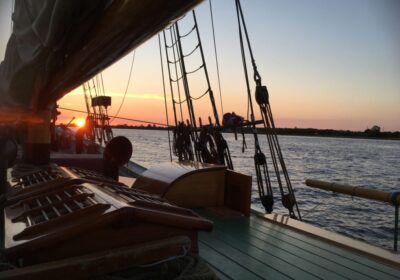 Zonsondergang Oostzee