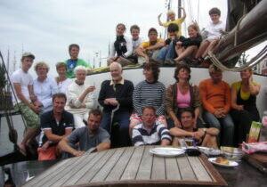 Een groep op de Spes Mea