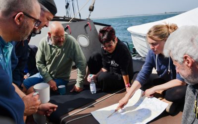 Actief meezeilen en navigeren op zeilschip Engelina